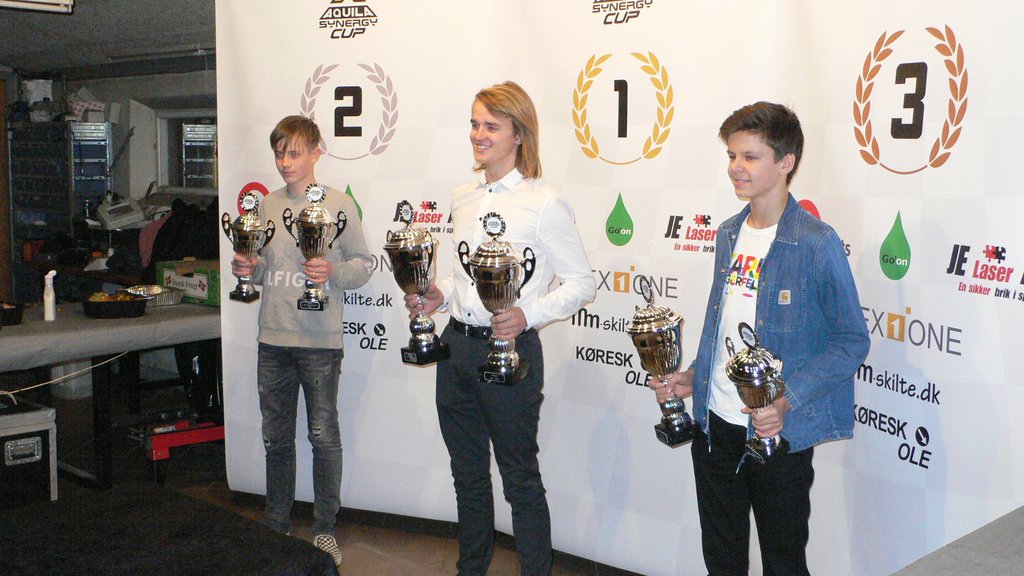I U – 18 mesterskabet bytter Kevin Brandsborg og Bastian Buus plads
(Foto: Jørgen Jacobsen)